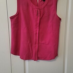Women's Pink Sleeveless Top